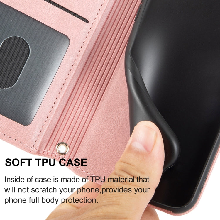 Embossed Striped Magnetic Buckle Horizontal Flip Phone Leather Case, For OPPO Realme 9 Pro, For Xiaomi Redmi K50 Gaming, For Xiaomi Redmi K50 Pro