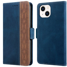 Stitching Magnetic RFID Leather Case, For iPhone 13 mini, For iPhone 13, For iPhone 13 Pro, For iPhone 13 Pro Max, For iPhone 12 mini, For iPhone 12 / 12 Pro, For iPhone 12 Pro Max, For iPhone 11, For iPhone 11 Pro, For iPhone 11 Pro Max               ...