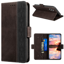 Load image into Gallery viewer, Stitching Magnetic RFID Leather Case, For iPhone XS Max, For iPhone SE 2022 / SE 2020 / 7 / 8, For iPhone 7 Plus / 8 Plus