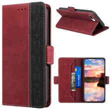 Load image into Gallery viewer, Stitching Magnetic RFID Leather Case, For iPhone XS Max, For iPhone SE 2022 / SE 2020 / 7 / 8, For iPhone 7 Plus / 8 Plus