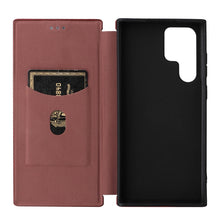 Load image into Gallery viewer, Carbon Fiber Texture Magnetic Horizontal Flip Leather Phone Case, For Samsung Galaxy S22 Ultra 5G, For OnePlus Nord CE 2 5G, For Xiaomi Poco X4 Pro 5G, For Motorola Moto G22, For TCL 30 5G / 30+