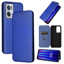 Load image into Gallery viewer, Carbon Fiber Texture Magnetic Horizontal Flip Leather Phone Case, For Samsung Galaxy S22 Ultra 5G, For OnePlus Nord CE 2 5G, For Xiaomi Poco X4 Pro 5G, For Motorola Moto G22, For TCL 30 5G / 30+