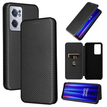 Load image into Gallery viewer, Carbon Fiber Texture Magnetic Horizontal Flip Leather Phone Case, For Samsung Galaxy S22 Ultra 5G, For OnePlus Nord CE 2 5G, For Xiaomi Poco X4 Pro 5G, For Motorola Moto G22, For TCL 30 5G / 30+