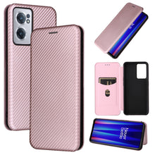 Load image into Gallery viewer, Carbon Fiber Texture Magnetic Horizontal Flip Leather Phone Case, For Samsung Galaxy S22 Ultra 5G, For OnePlus Nord CE 2 5G, For Xiaomi Poco X4 Pro 5G, For Motorola Moto G22, For TCL 30 5G / 30+