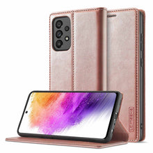 Load image into Gallery viewer, LC.IMEEKE Strong Magnetism Ultra-thin Matte Leather Case, For Samsung Galaxy A13 4G, For Samsung Galaxy A73 5G
