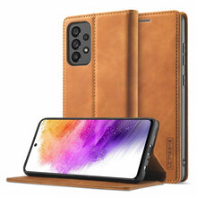 Load image into Gallery viewer, LC.IMEEKE Strong Magnetism Ultra-thin Matte Leather Case, For Samsung Galaxy A13 4G, For Samsung Galaxy A73 5G