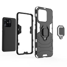 Load image into Gallery viewer, Shockproof PC + TPU Phone Case with Magnetic Ring Holder, For Xiaomi Redmi 10C, For Xiaomi Redmi Note 11E 5G
