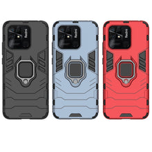 Load image into Gallery viewer, Shockproof PC + TPU Phone Case with Magnetic Ring Holder, For Xiaomi Redmi 10C, For Xiaomi Redmi Note 11E 5G