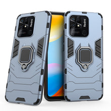 Load image into Gallery viewer, Shockproof PC + TPU Phone Case with Magnetic Ring Holder, For Xiaomi Redmi 10C, For Xiaomi Redmi Note 11E 5G