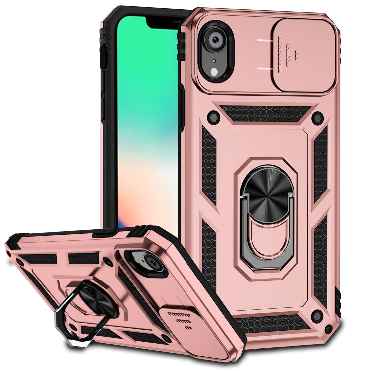 Sliding Camshield Holder Phone Case, For iPhone XR, For iPhone XS / X, For iPhone XS Max, For iPhone 12 mini, For iPhone SE 2022 / SE 2020 / 8 / 7 / 6, For iPhone 8 Plus / 7 Plus / 6 Plus