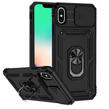 Load image into Gallery viewer, Sliding Camshield Holder Phone Case, For iPhone XR, For iPhone XS / X, For iPhone XS Max, For iPhone 12 mini, For iPhone SE 2022 / SE 2020 / 8 / 7 / 6, For iPhone 8 Plus / 7 Plus / 6 Plus