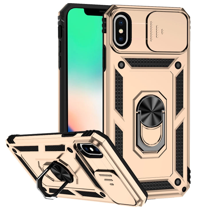 Sliding Camshield Holder Phone Case, For iPhone XR, For iPhone XS / X, For iPhone XS Max, For iPhone 12 mini, For iPhone SE 2022 / SE 2020 / 8 / 7 / 6, For iPhone 8 Plus / 7 Plus / 6 Plus