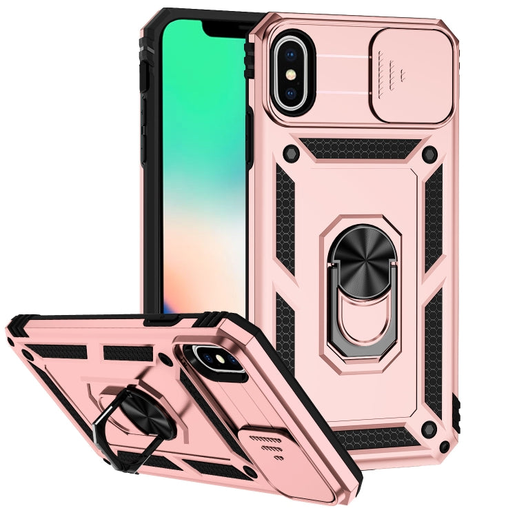 Sliding Camshield Holder Phone Case, For iPhone XR, For iPhone XS / X, For iPhone XS Max, For iPhone 12 mini, For iPhone SE 2022 / SE 2020 / 8 / 7 / 6, For iPhone 8 Plus / 7 Plus / 6 Plus