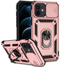 Load image into Gallery viewer, Sliding Camshield Holder Phone Case, For iPhone XR, For iPhone XS / X, For iPhone XS Max, For iPhone 12 mini, For iPhone SE 2022 / SE 2020 / 8 / 7 / 6, For iPhone 8 Plus / 7 Plus / 6 Plus