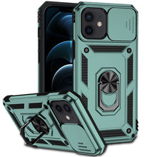 Load image into Gallery viewer, Sliding Camshield Holder Phone Case, For iPhone XR, For iPhone XS / X, For iPhone XS Max, For iPhone 12 mini, For iPhone SE 2022 / SE 2020 / 8 / 7 / 6, For iPhone 8 Plus / 7 Plus / 6 Plus