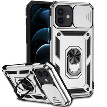 Load image into Gallery viewer, Sliding Camshield Holder Phone Case, For iPhone XR, For iPhone XS / X, For iPhone XS Max, For iPhone 12 mini, For iPhone SE 2022 / SE 2020 / 8 / 7 / 6, For iPhone 8 Plus / 7 Plus / 6 Plus