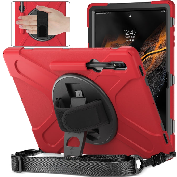 Silicone + PC Tablet Case, For Samsung Galaxy Tab S8 Ultra