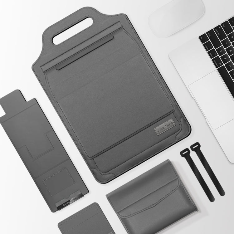 Multifunctional Mouse Pad Stand Handheld Laptop Bag, 12 inch, 13 inch, 15 inch