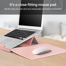 Load image into Gallery viewer, Multifunctional Mouse Pad Stand Handheld Laptop Bag, 12 inch, 13 inch, 15 inch
