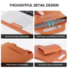 Load image into Gallery viewer, Multifunctional Mouse Pad Stand Handheld Laptop Bag, 12 inch, 13 inch, 15 inch