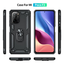 Load image into Gallery viewer, Shockproof TPU + PC Phone Case with 360 Degree Rotating Holder, For Xiaomi Poco F3, For Xiaomi Redmi 10C, For Xiaomi Redmi Note 11 Pro, For Xiaomi Redmi Note 11S
