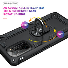 Load image into Gallery viewer, Shockproof TPU + PC Phone Case with 360 Degree Rotating Holder, For Xiaomi Poco F3, For Xiaomi Redmi 10C, For Xiaomi Redmi Note 11 Pro, For Xiaomi Redmi Note 11S