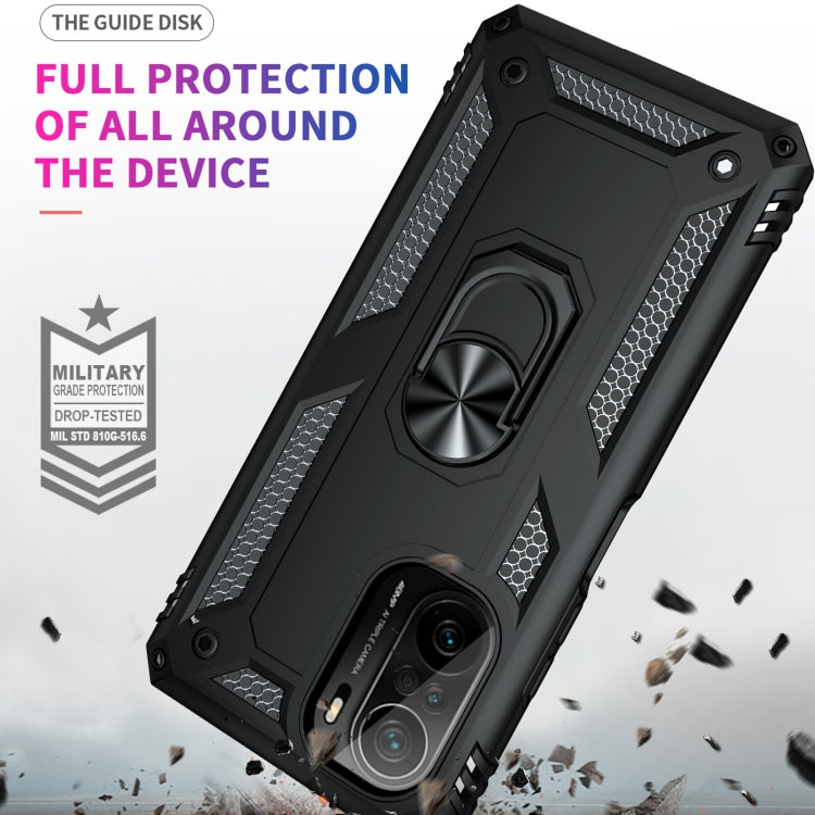 Shockproof TPU + PC Phone Case with 360 Degree Rotating Holder, For Xiaomi Poco F3, For Xiaomi Redmi 10C, For Xiaomi Redmi Note 11 Pro, For Xiaomi Redmi Note 11S