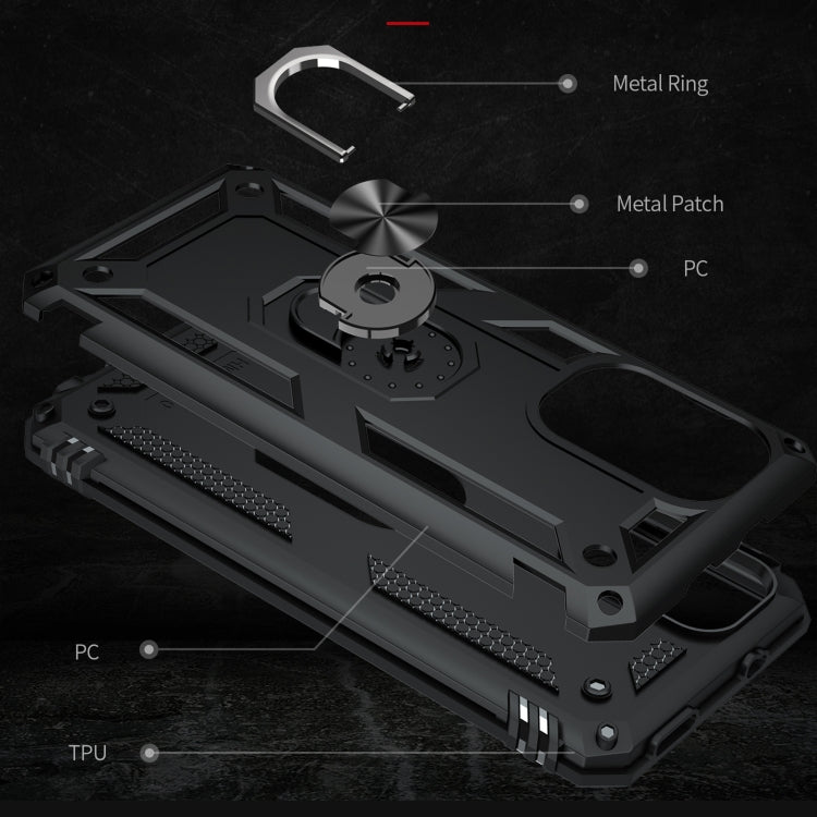 Shockproof TPU + PC Phone Case with 360 Degree Rotating Holder, For Xiaomi Poco F3, For Xiaomi Redmi 10C, For Xiaomi Redmi Note 11 Pro, For Xiaomi Redmi Note 11S
