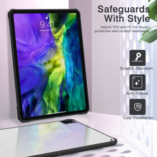 Load image into Gallery viewer, PC+TPU Transparent Shockproof Tablet Case, For iPad Pro 12.9 inch 2020