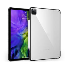 Load image into Gallery viewer, PC+TPU Transparent Shockproof Tablet Case, For iPad mini 2024 / mini 6, For iPad 9.7 inch 2017 / 2018, For iPad Air 2020 / 2022, For iPad Pro 11 inch 2021, For iPad Pro 11 inch 2020, For iPad Pro 11 inch 2018