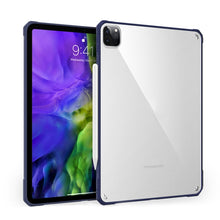 Load image into Gallery viewer, PC+TPU Transparent Shockproof Tablet Case, For iPad mini 2024 / mini 6, For iPad 9.7 inch 2017 / 2018, For iPad Air 2020 / 2022, For iPad Pro 11 inch 2021, For iPad Pro 11 inch 2020, For iPad Pro 11 inch 2018