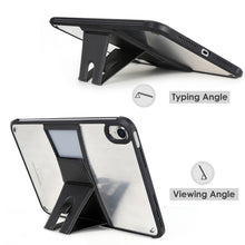Load image into Gallery viewer, PC+TPU Transparent Holder Tablet Case, For iPad mini 2019, For iPad 9.7 inch 2017 / 2018
