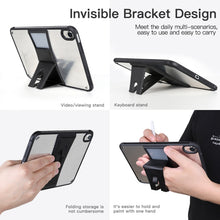 Load image into Gallery viewer, PC+TPU Transparent Holder Tablet Case, For iPad mini 2019, For iPad 9.7 inch 2017 / 2018