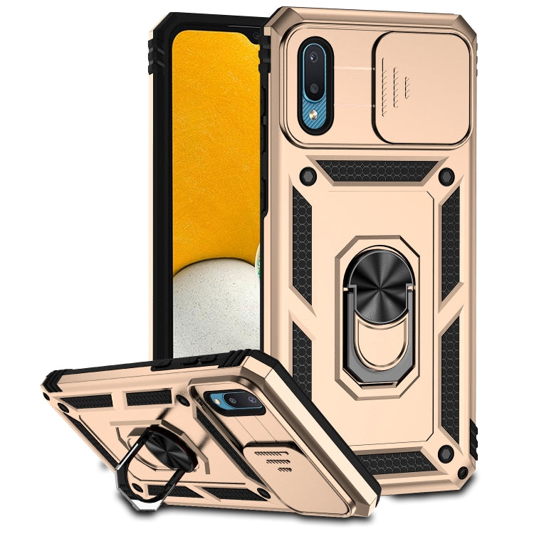 Sliding Camshield Holder Phone Case, For Samsung Galaxy A02, For Samsung Galaxy A02s / A03s 166mm, For Samsung Galaxy A12, For Samsung Galaxy A13 5G, For Samsung Galaxy A22 4G, For Samsung Galaxy A22 5G, For Samsung Galaxy A23