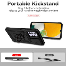 Load image into Gallery viewer, Sliding Camshield Holder Phone Case, For Samsung Galaxy A23 5G, For Samsung Galaxy A33 5G, For Samsung Galaxy A52 5G / 4G, For Samsung Galaxy A53 5G, For Samsung Galaxy A72 5G / 4G, For Samsung Galaxy A73 5G, For Samsung Galaxy J7 Prime