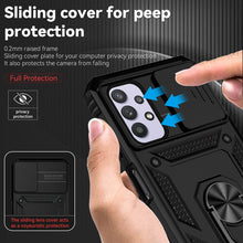 Load image into Gallery viewer, Sliding Camshield Holder Phone Case, For Samsung Galaxy A23 5G, For Samsung Galaxy A33 5G, For Samsung Galaxy A52 5G / 4G, For Samsung Galaxy A53 5G, For Samsung Galaxy A72 5G / 4G, For Samsung Galaxy A73 5G, For Samsung Galaxy J7 Prime