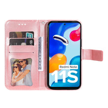 Load image into Gallery viewer, 7-petal Flowers Embossing Pattern Horizontal Flip Leather Case, For Xiaomi Redmi Note 11 4G(Global), For Xiaomi Redmi Note 11 Pro 4G, For OPPO Realme 9i / A36 4G / A76 4G(Global), For OPPO Realme 9 Pro+, For OPPO Realme GT2 Pro                         ...