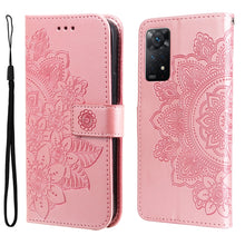Load image into Gallery viewer, 7-petal Flowers Embossing Pattern Horizontal Flip Leather Case, For Xiaomi Redmi Note 11 4G(Global), For Xiaomi Redmi Note 11 Pro 4G, For OPPO Realme 9i / A36 4G / A76 4G(Global), For OPPO Realme 9 Pro+, For OPPO Realme GT2 Pro                         ...
