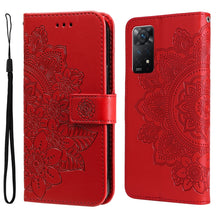 Load image into Gallery viewer, 7-petal Flowers Embossing Pattern Horizontal Flip Leather Case, For Xiaomi Redmi Note 11 4G(Global), For Xiaomi Redmi Note 11 Pro 4G, For OPPO Realme 9i / A36 4G / A76 4G(Global), For OPPO Realme 9 Pro+, For OPPO Realme GT2 Pro                         ...