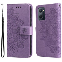 Load image into Gallery viewer, 7-petal Flowers Embossing Pattern Horizontal Flip Leather Case, For Xiaomi Redmi Note 11 4G(Global), For Xiaomi Redmi Note 11 Pro 4G, For OPPO Realme 9i / A36 4G / A76 4G(Global), For OPPO Realme 9 Pro+, For OPPO Realme GT2 Pro                         ...