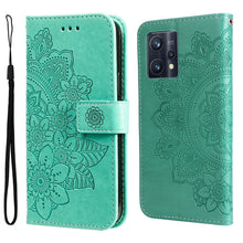 Load image into Gallery viewer, 7-petal Flowers Embossing Pattern Horizontal Flip Leather Case, For Xiaomi Redmi Note 11 4G(Global), For Xiaomi Redmi Note 11 Pro 4G, For OPPO Realme 9i / A36 4G / A76 4G(Global), For OPPO Realme 9 Pro+, For OPPO Realme GT2 Pro                         ...