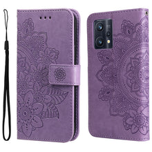Load image into Gallery viewer, 7-petal Flowers Embossing Pattern Horizontal Flip Leather Case, For Xiaomi Redmi Note 11 4G(Global), For Xiaomi Redmi Note 11 Pro 4G, For OPPO Realme 9i / A36 4G / A76 4G(Global), For OPPO Realme 9 Pro+, For OPPO Realme GT2 Pro                         ...