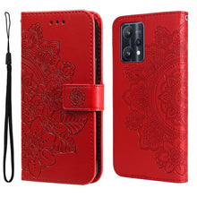 Load image into Gallery viewer, 7-petal Flowers Embossing Pattern Horizontal Flip Leather Case, For Xiaomi Redmi Note 11 4G(Global), For Xiaomi Redmi Note 11 Pro 4G, For OPPO Realme 9i / A36 4G / A76 4G(Global), For OPPO Realme 9 Pro+, For OPPO Realme GT2 Pro                         ...