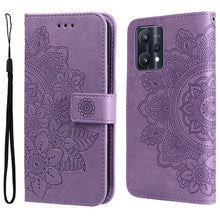 Load image into Gallery viewer, 7-petal Flowers Embossing Pattern Horizontal Flip Leather Case, For Xiaomi Redmi Note 11 4G(Global), For Xiaomi Redmi Note 11 Pro 4G, For OPPO Realme 9i / A36 4G / A76 4G(Global), For OPPO Realme 9 Pro+, For OPPO Realme GT2 Pro                         ...