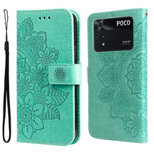 Load image into Gallery viewer, 7-petal Flowers Embossing Pattern Horizontal Flip Leather Case, For Xiaomi Redmi Note 11 4G(Global), For Xiaomi Redmi Note 11 Pro 4G, For OPPO Realme 9i / A36 4G / A76 4G(Global), For OPPO Realme 9 Pro+, For OPPO Realme GT2 Pro                         ...