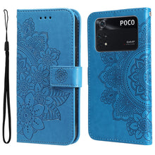 Load image into Gallery viewer, 7-petal Flowers Embossing Pattern Horizontal Flip Leather Case, For Xiaomi Redmi Note 11 4G(Global), For Xiaomi Redmi Note 11 Pro 4G, For OPPO Realme 9i / A36 4G / A76 4G(Global), For OPPO Realme 9 Pro+, For OPPO Realme GT2 Pro                         ...