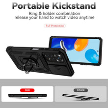 Load image into Gallery viewer, Sliding Camshield Holder Phone Case, For Xiaomi Redmi Note 11 Global, For Xiaomi Redmi Note 11 Pro Global