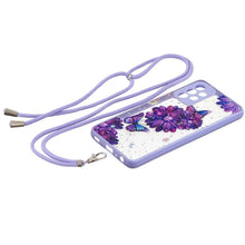 Load image into Gallery viewer, Starry Sky Epoxy TPU Phone Case with Neck Lanyard, For Samsung Galaxy A73 5G