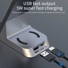 Load image into Gallery viewer, H36 6 in 1 15W Alarm Clock Digital Display Magsafe Magnetic Wireless Charger for Mobile Phones / AirPods / iWatch