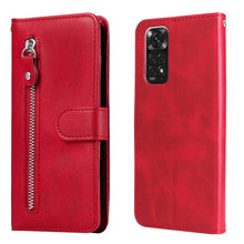 Load image into Gallery viewer, Fashion Calf Texture Zipper Horizontal Flip Leather Case, For Xiaomi Redmi Note 11 4G(Global), For Xiaomi Redmi Note 11 Pro 4G, For OPPO Realme 9i/A36 4G/A96 4G/K10 4G/A76 4G / A36 4G / A76 4G(Global), For Samsung Galaxy A23 /Galaxy M23/Galaxy F23     ...